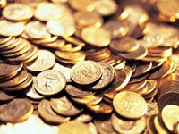 Много разных монеток