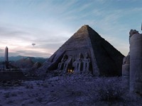 Арт - мрачные пирамиды Египта