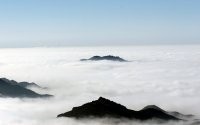 Горы в облаках